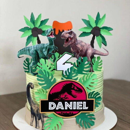 Arquivo de topo de bolo Jurassic park
