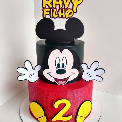 Arquivo de topo de bolo mickey