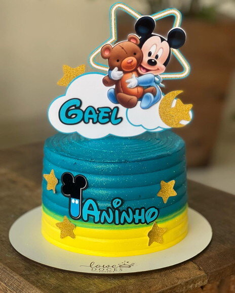 Arquivo de topo de bolo mickey
