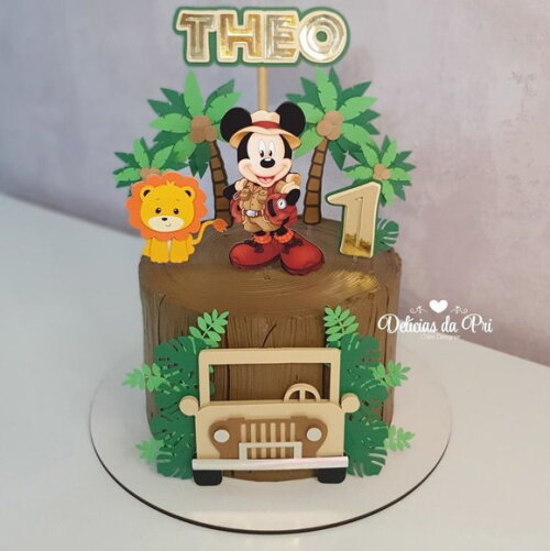 Arquivo de topo de bolo mickey