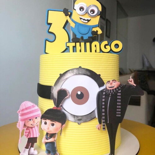 Arquivo de topo de bolo minions