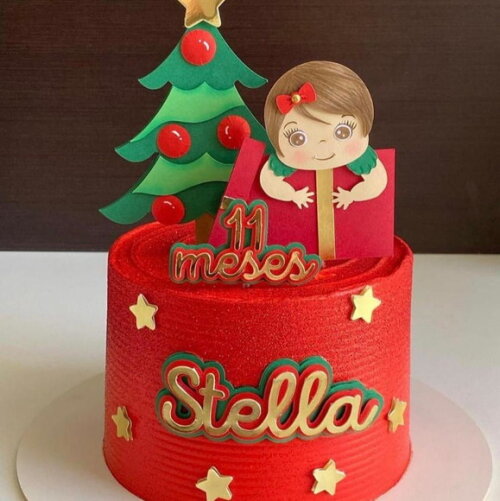 Arquivo de Topo de Bolo Natal