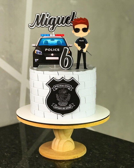 Arquivo de topo de bolo policial