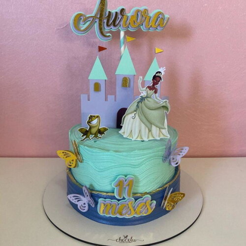 Arquivo de topo de bolo princesa aurora