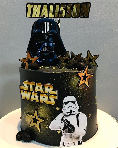 Arquivo de topo de bolo star wars
