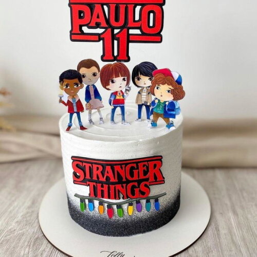 Arquivo De Topo De Bolo Stranger Things