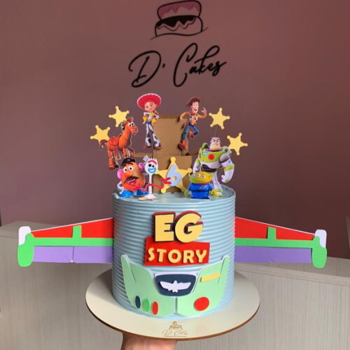 Arquivo de topo de bolo toy story