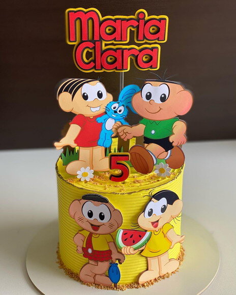 Arquivo de topo de bolo turma da monica