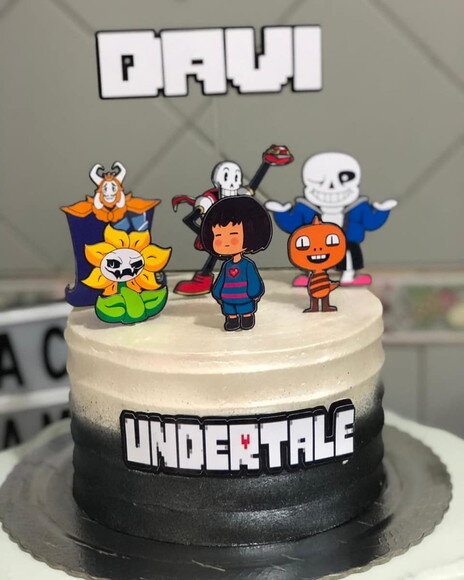 Arquivo de topo de bolo undertale