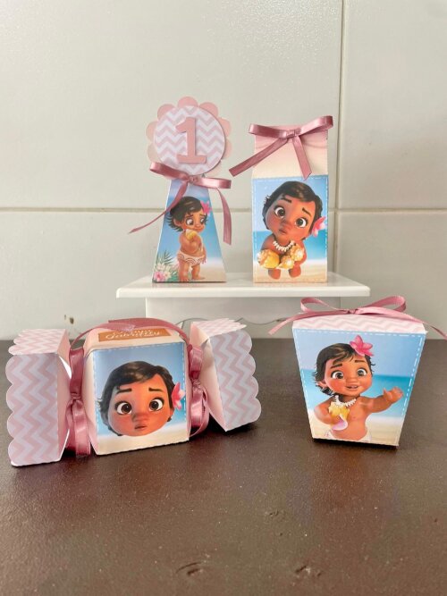Kit Lembrancinhas Moana Baby