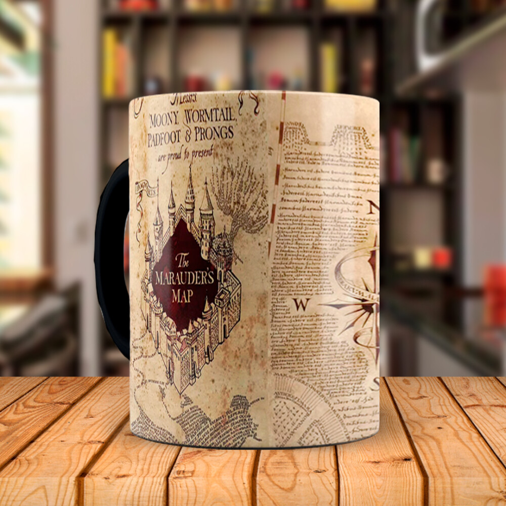 Caneca Mágica Harry Potter com Nome Personalizado