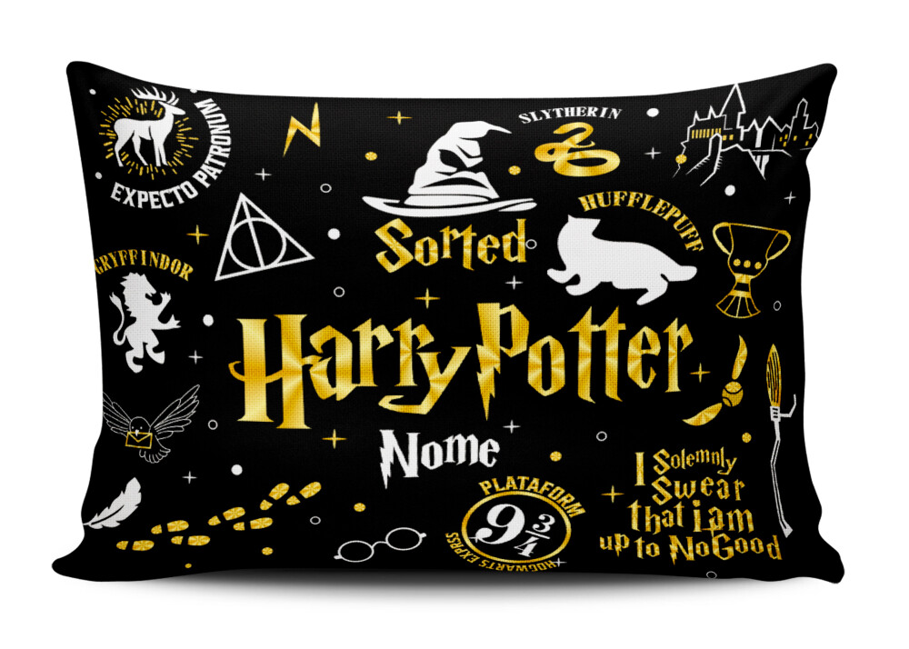 Caneca Mágica Harry Potter Clássica + Kit com Nome Personalizad