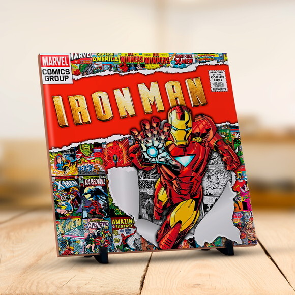 Azulejo Decorativo Personalizado Heroes da Marvel!!!#2