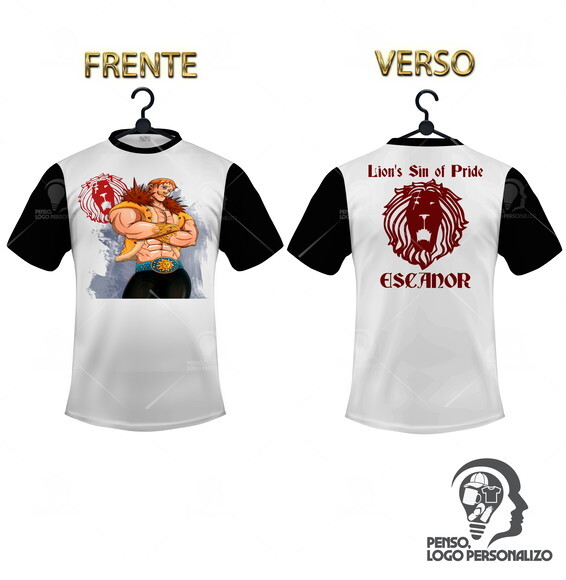 Camisa personalizada Escanor Nanatsu No Taizai 7 Pecados