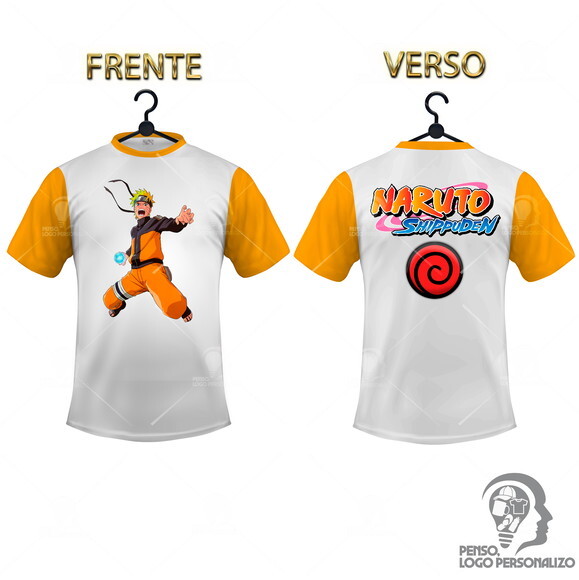 Camisa Raglan Naruto Shippuden Personalizada Mod007