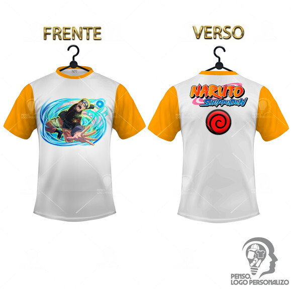 Camisa Raglan Naruto Shippuden Personalizada Mod018