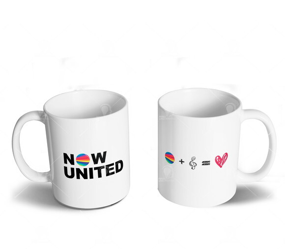 Caneca + Camiseta Personalizada Now United - Mod 001
