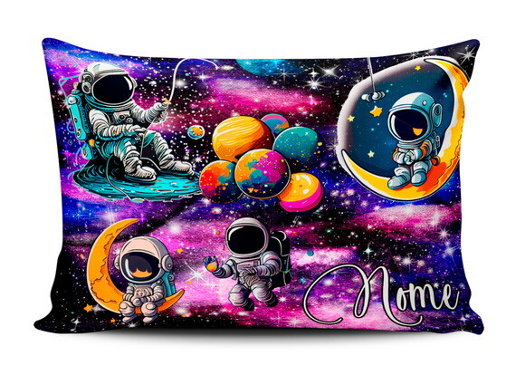 Caneca + Kit Agenda Astronauta Universo com Nome