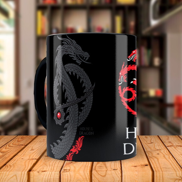 Caneca + Kit Agenda House Of The Dragon Com Nome