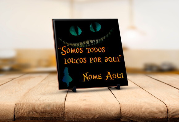 Caneca + Kit Alice No País Das Maravilhas Com Seu Nome 2