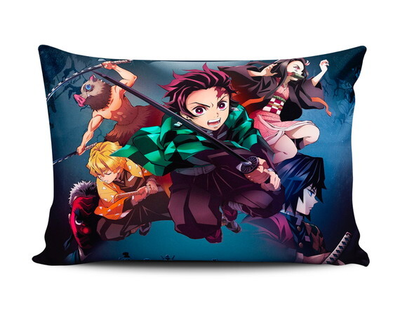 Caneca + Kit com Chinelo Tanjiro Demon slayer com Nome