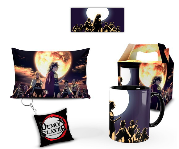 Caneca + Kit Demon Slayer Kimetsu No Yaiba Hashira - Mod 001