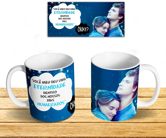 Caneca + Kit Filme a Culpa é das Estrelas