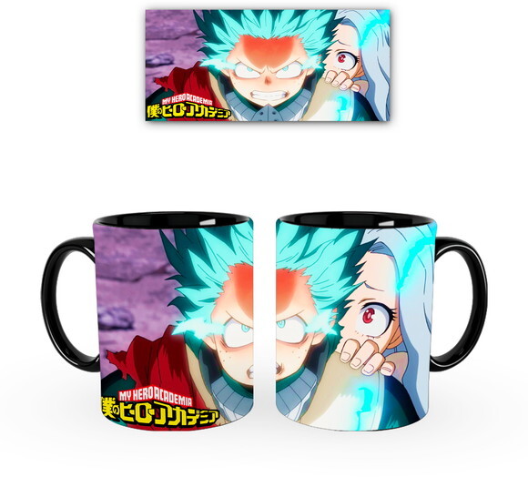 Caneca + Kit Geek Boku No Hero Midoriya One For all 100%