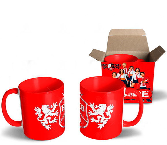 Caneca + Kit Personalizado Rebelde Banda RBD - Mod 008