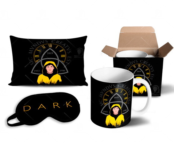 Caneca + Kit Personalizado Série Dark Netflix - Mod 003