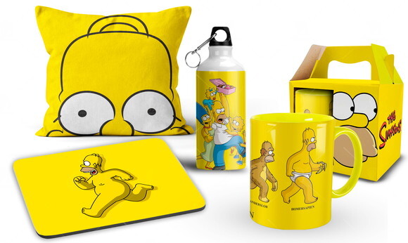 Caneca + kit Personalizado The Simpsons - Mod 003