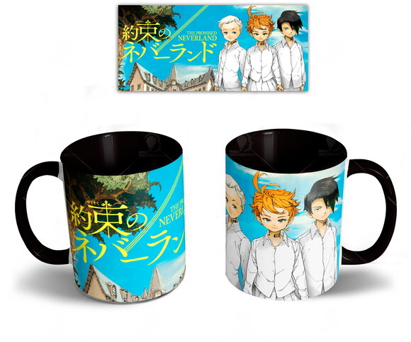 Caneca + kit PersonalizadoThe promised neverland