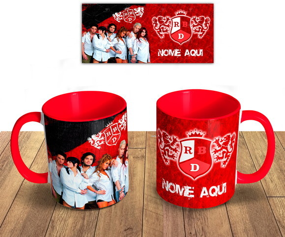 Caneca + Kit Rbd Rebelde Personalizado com Nome