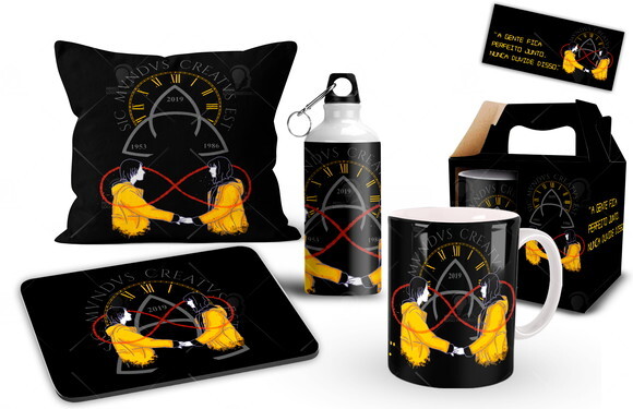 Caneca + Kit Série Dark Netflix Jonas e Martha - Mod 002