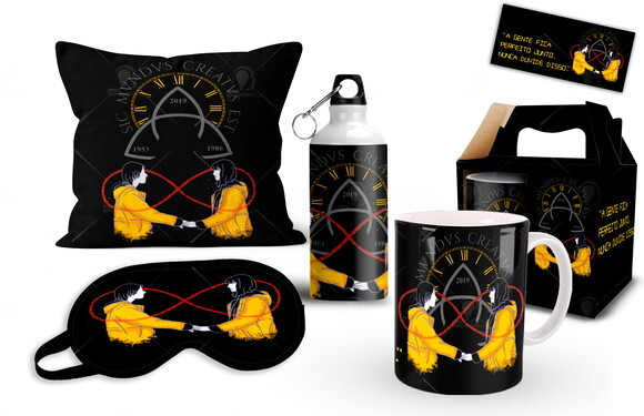 Caneca + Kit Série Dark Netflix Jonas e Martha - Mod 004
