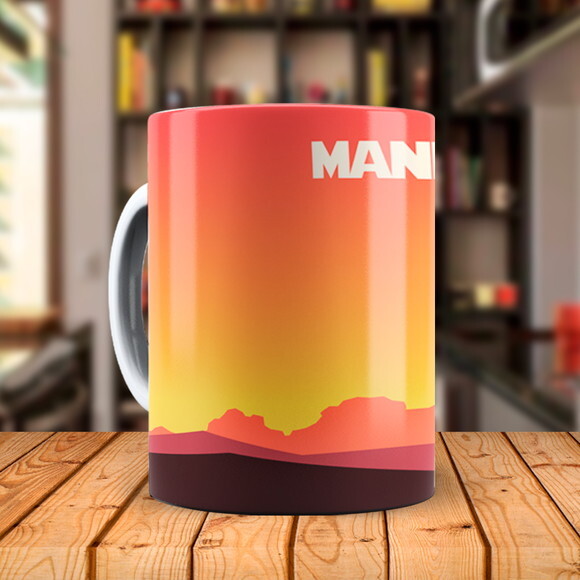 Caneca + Kit Série The Mandalorian Personalize com Nome