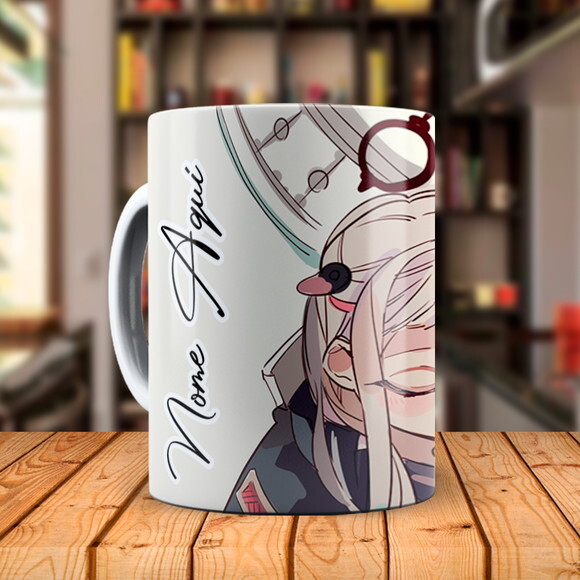 Caneca Anime Toilet-bound Hanako-kun com Nome Personalizado