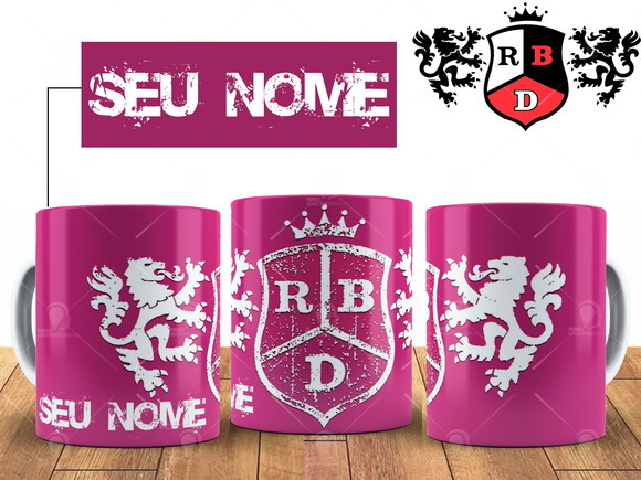 Caneca Banda Rebelde RBD Personalize com seu Nome