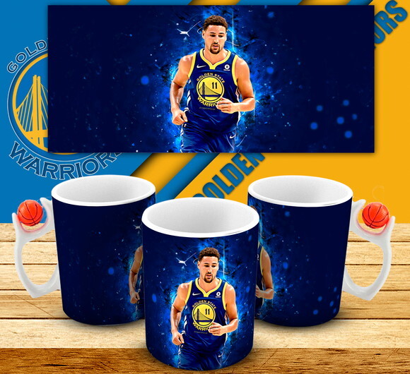 Caneca Basquete NBA Golden State Warriors klay thompson #15