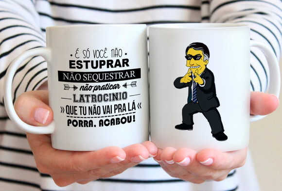 Caneca Bolsonaro Presidente
