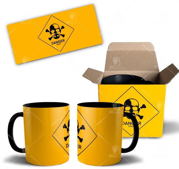 Caneca Breaking Bad série + caixinha personalizada Mod 005