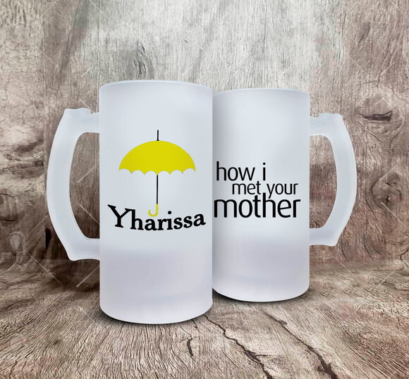 Caneca Chopp Série how i met your mother com Seu nome