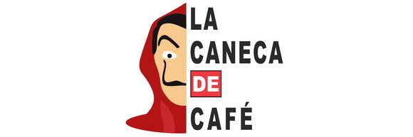 Caneca Com Colher Personalizado Série La Casa de Papel + Cx
