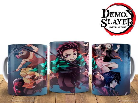 Caneca Demon Slayer Kimetsu No Yaiba