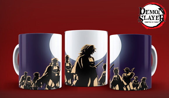 Caneca Demon Slayer Kimetsu No Yaiba Hashira