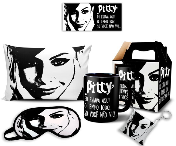 Caneca E Almofada + Kit Personalizado Cantora Pitty !!!!