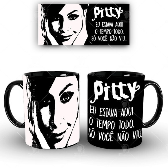 Caneca E Almofada + Kit Personalizado Cantora Pitty !!!!