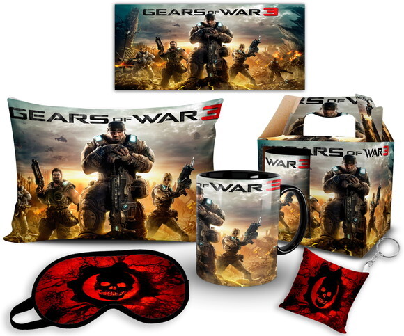 Caneca E Almofada + Kit Personalizado Game Gear Of War 3!!!!