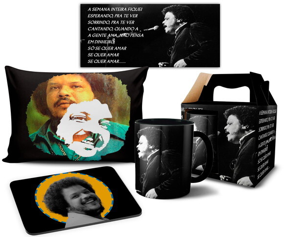 Caneca E Almofada Personalizada Cantor Tim Maia + Caixinha