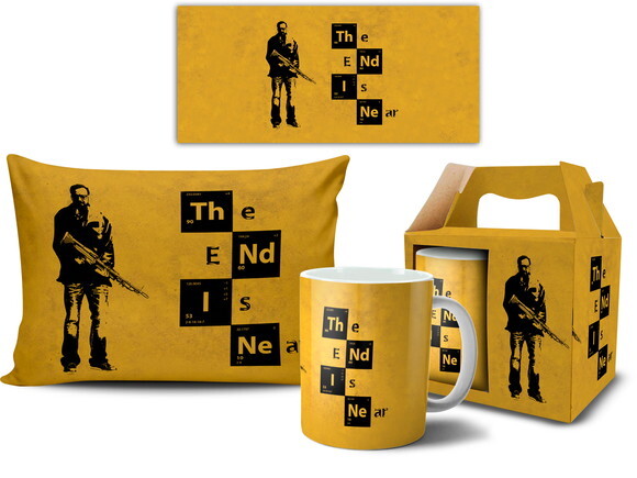 Caneca E Almofada Série Breaking Bad + Caixinha